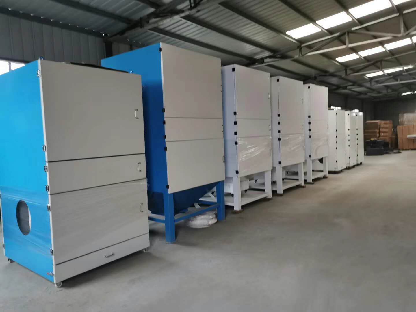 鋼構加工車間整體除塵的（de）做法(圖2)